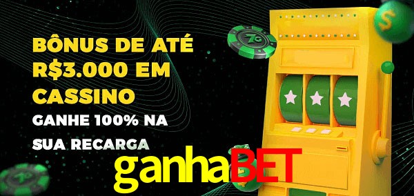 ganhabet melhor bônus de depósito