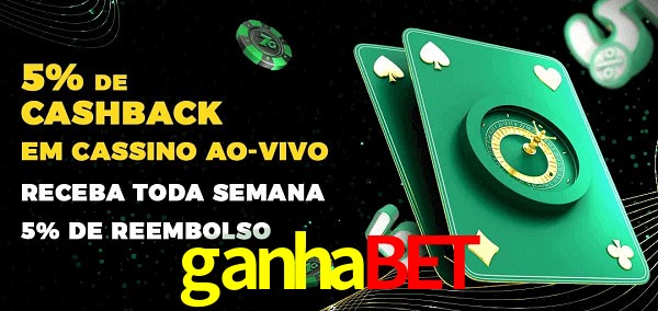 Promoções do cassino ao Vivo ganhabet